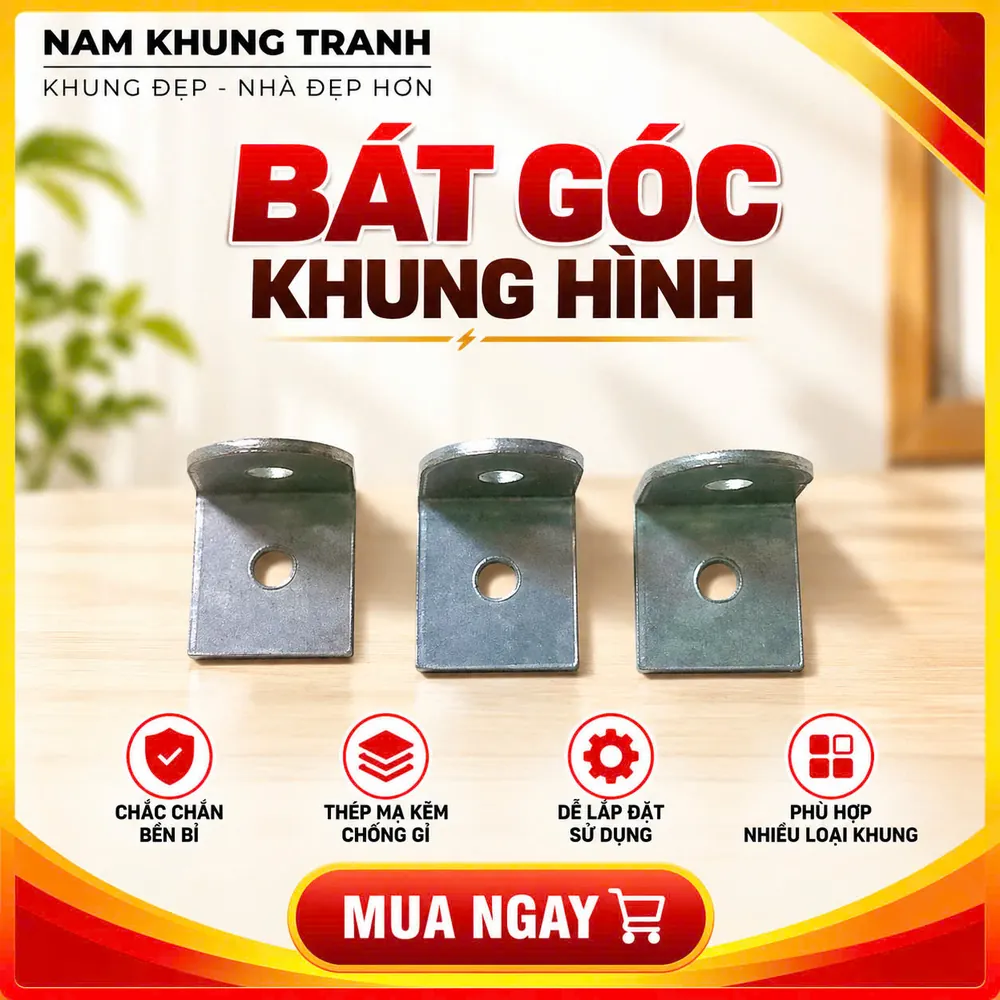 Bát góc khung hình - Nam Khung Tranh