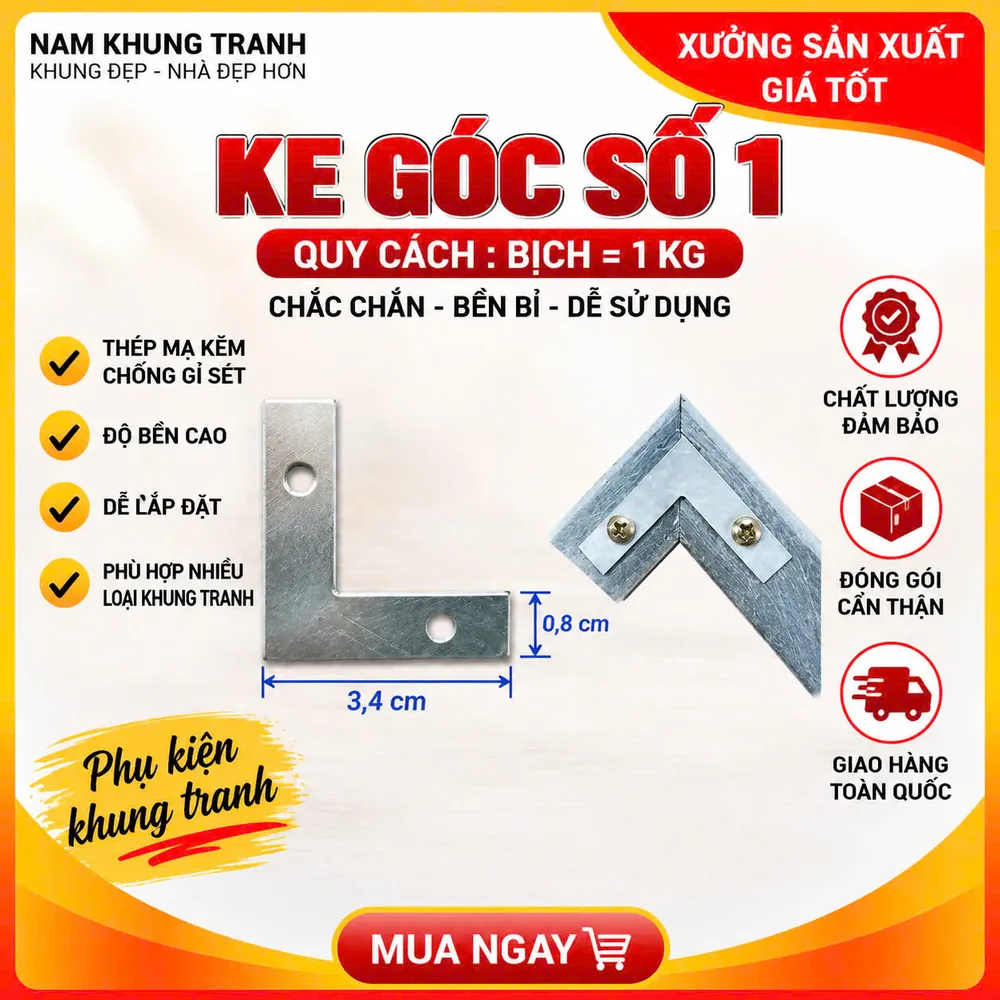 Ke góc số 1 - Nam Khung Tranh