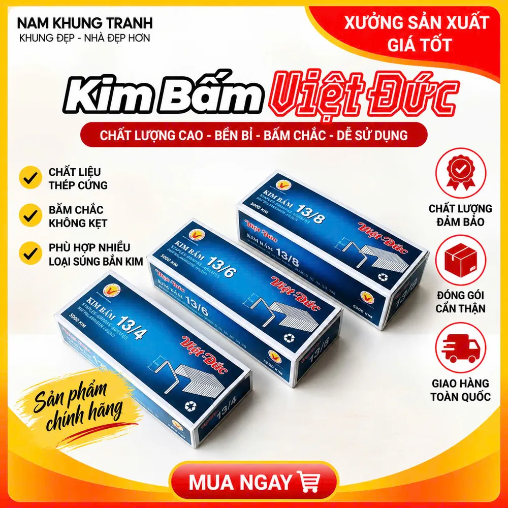 Kim bấm Việt Đức - Nam Khung Tranh